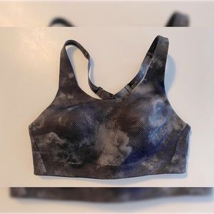 NWOT Athleta Advanced Print Sports Bra 36C